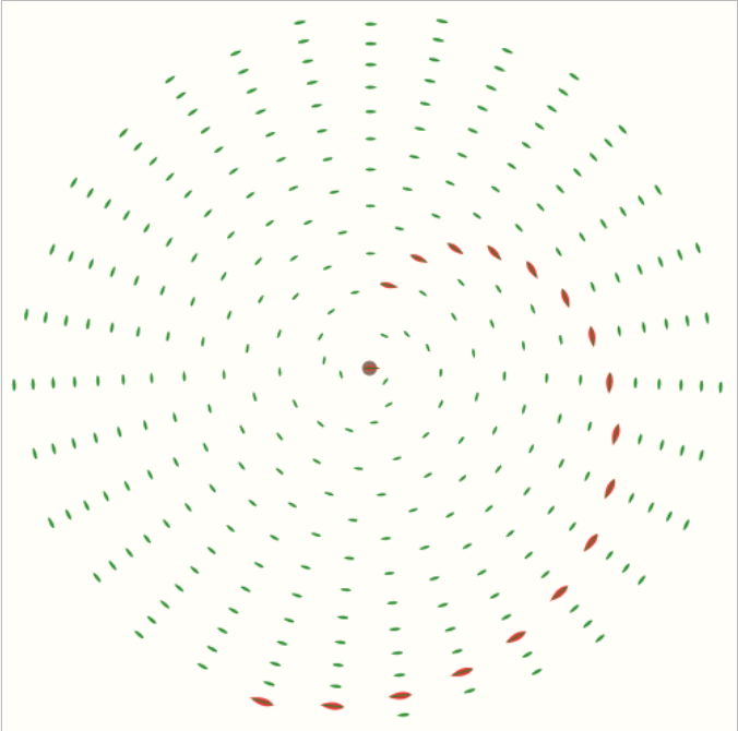Segunda espiral resaltada